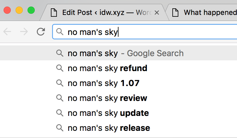 No Man's Sky Refund